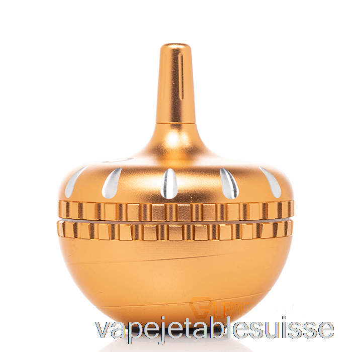 Vape Suisse Cheech Glass 4 Parties Spinner Broyeur Or